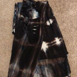 Lightly worn torn leggings